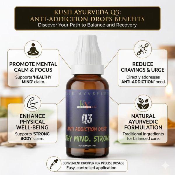 Q3 Anti Addiction Drops ( नशे से दूरी और बेहतर जीवन का साथ )