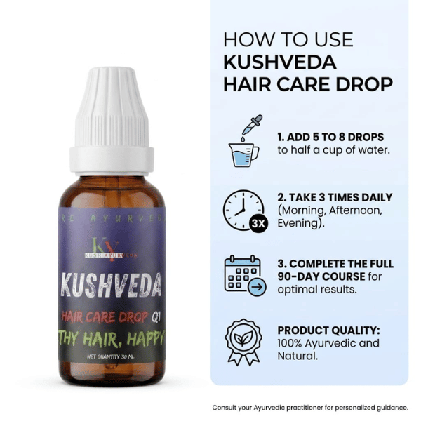 KushVeda Q1 Herbal Hair Growth Care Drop